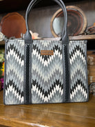 Wrangler Southwest Print Tote ~Black - Henderson's Western Store