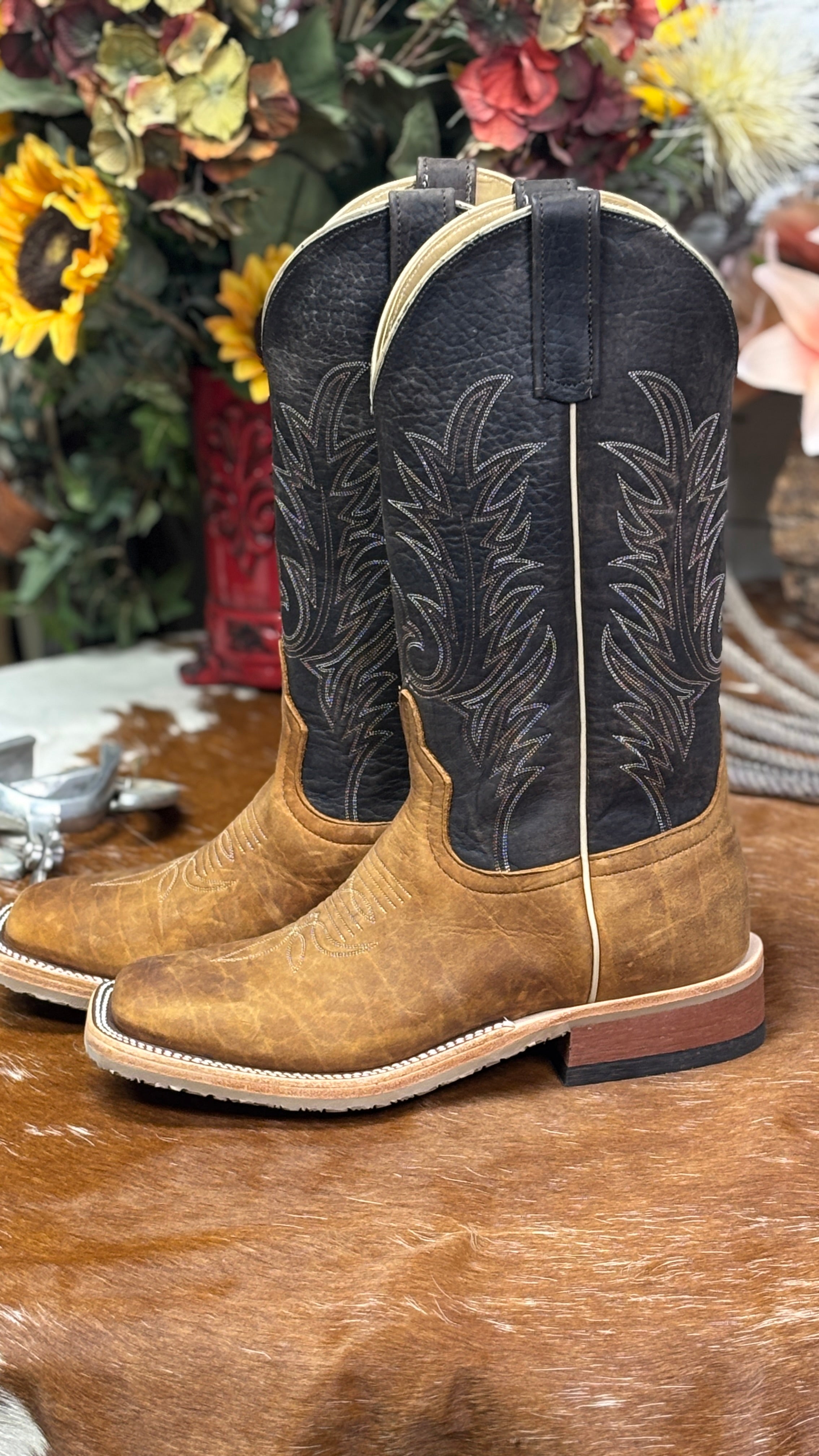 Brahma Bison Anderson Bean Boots - Henderson's Western Store