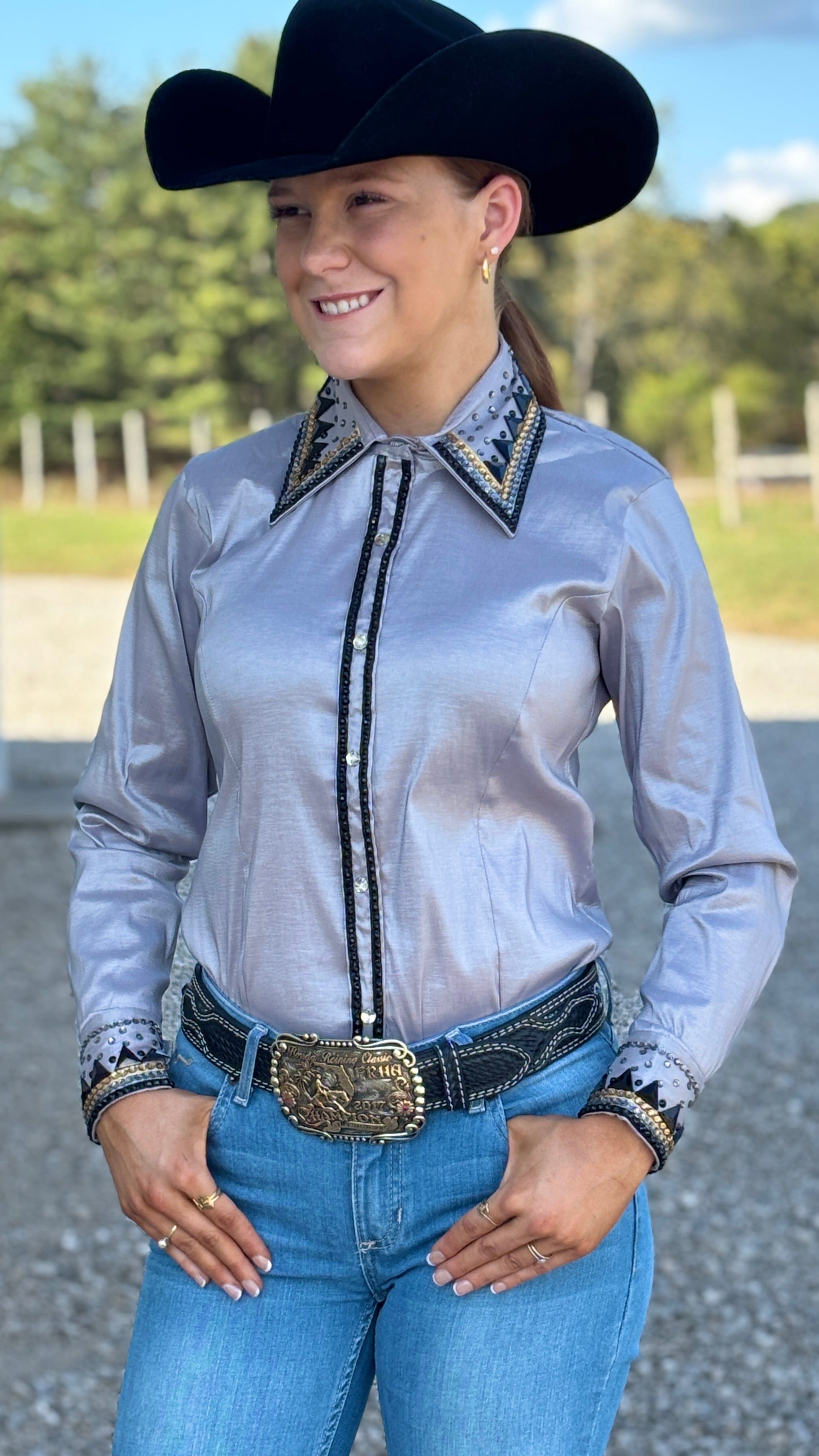 Conceal Zipper Show Shirt