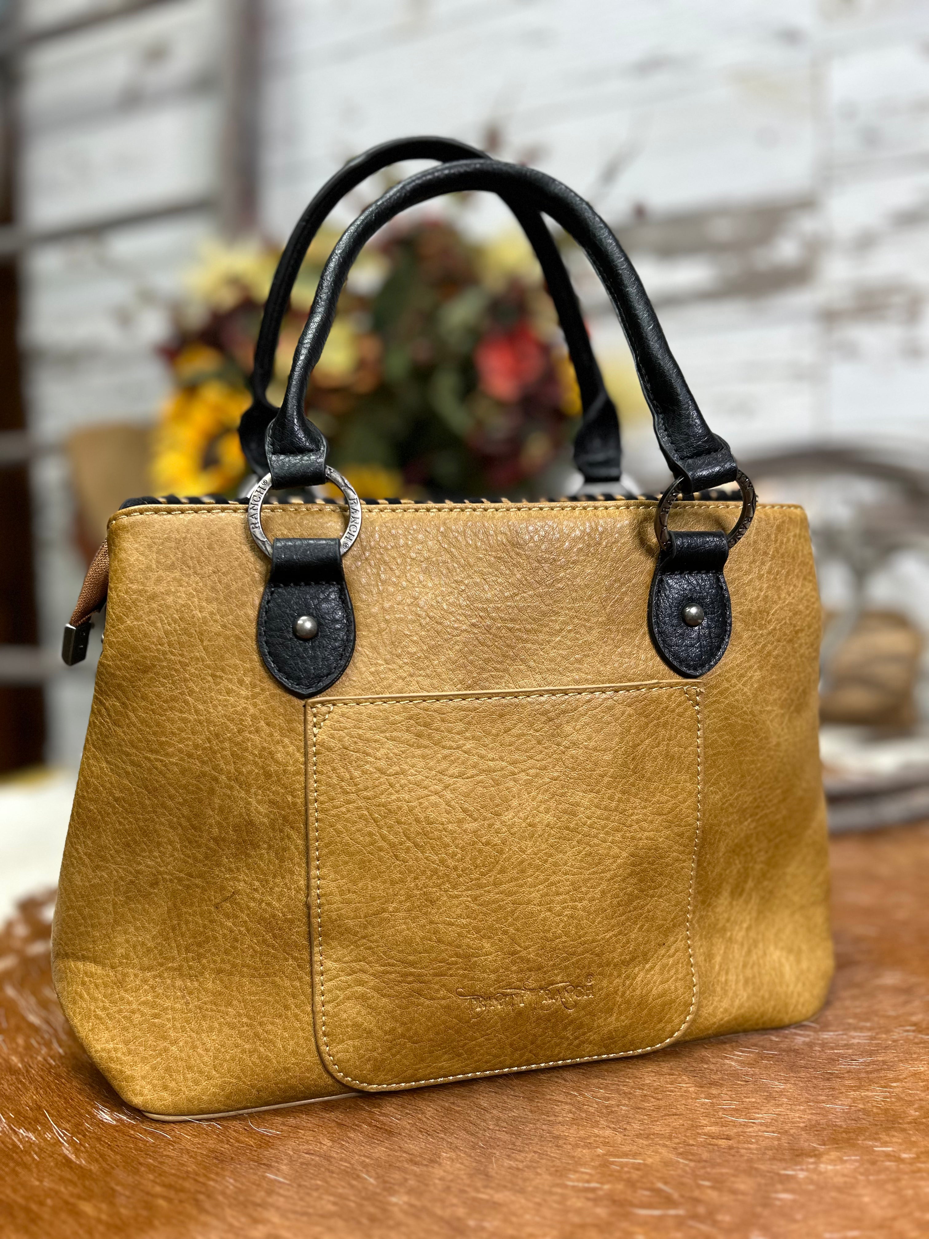 Trinity Ranch Tote ~ Brown - Henderson's Western Store