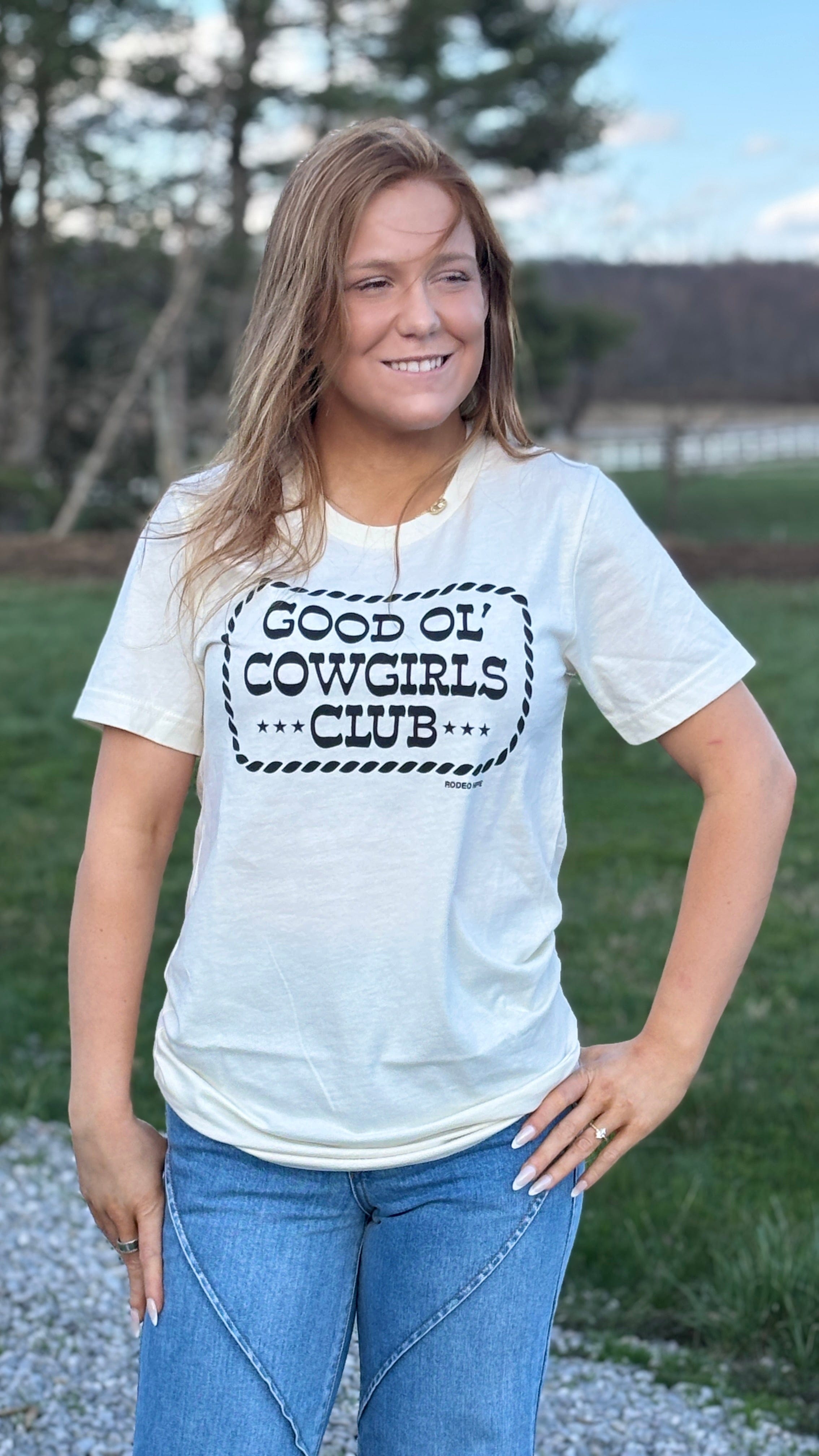 Good Ol' Cowgirls Club Tee - Henderson's Western Store