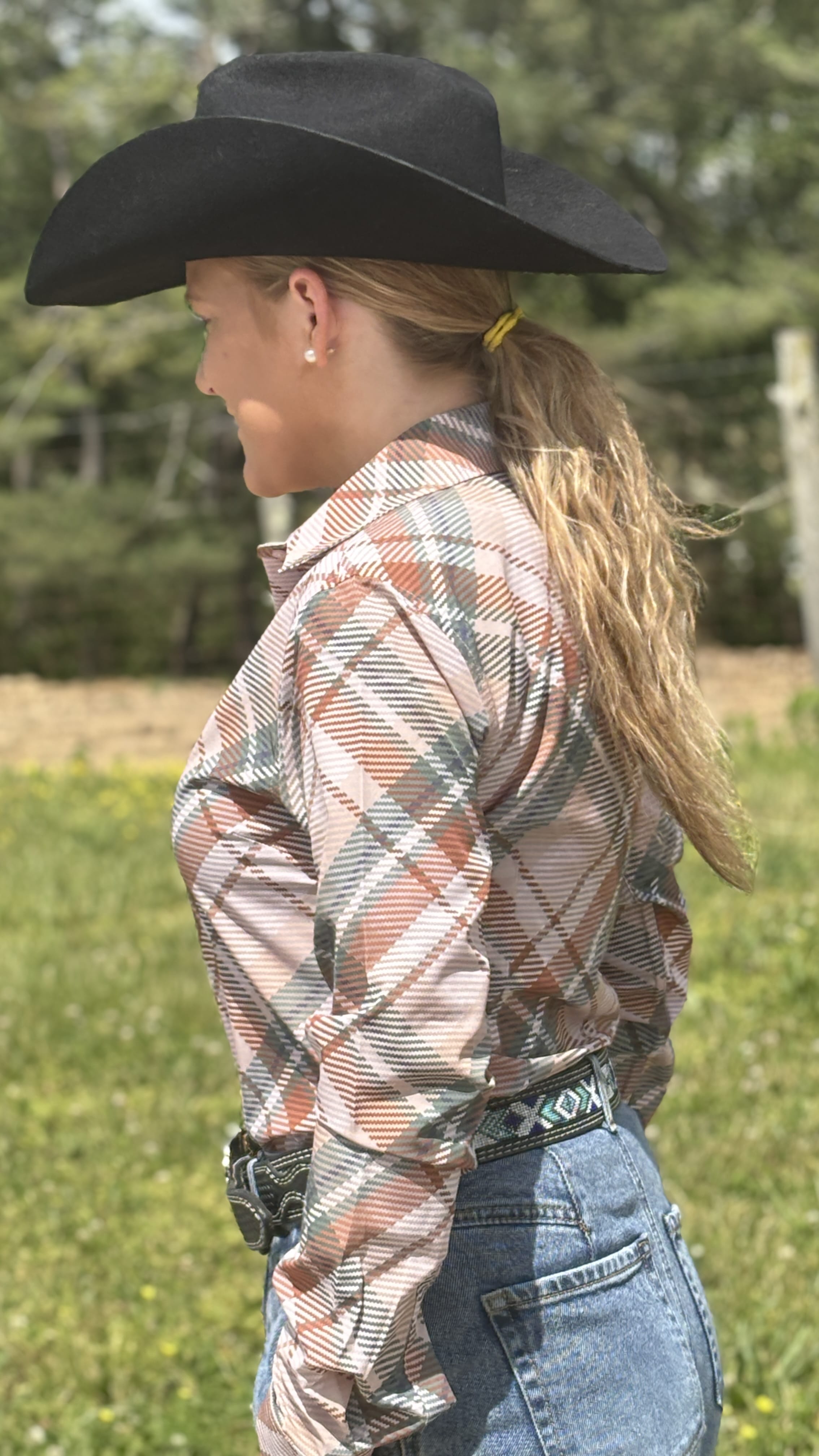 RHC Easy Care Show Shirt ~ Herrbne Nude - Henderson's Western Store