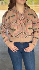 Sunset Spark Crop Hoodie by Ariat - Henderson's Western Store