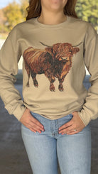 The Bedazzled Highland Sweatshirt - Henderson's Western Store