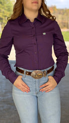 Ladies Cinch ~ Purple - Henderson's Western Store