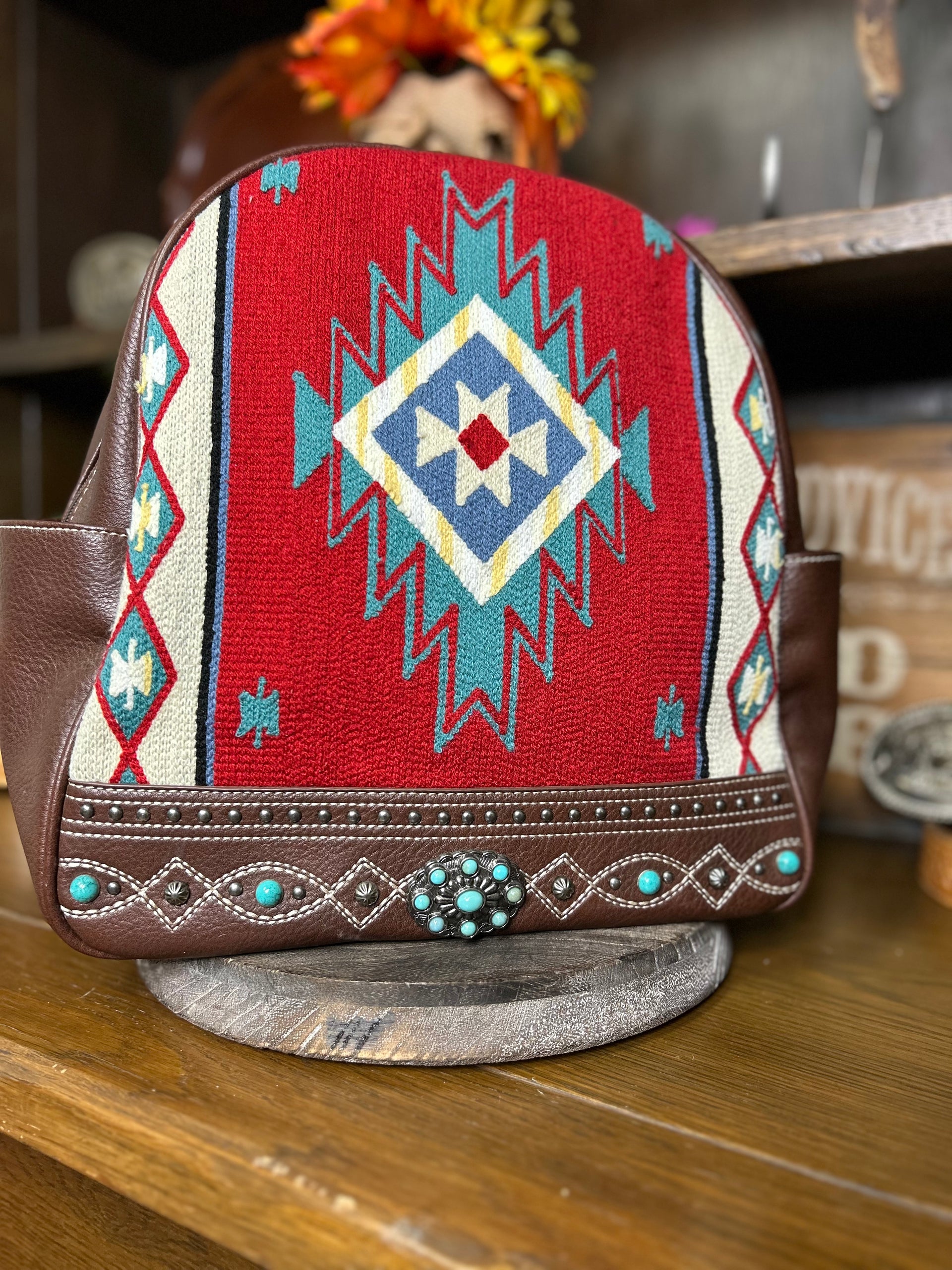 aztec leather backpack MW Aztec Tapestry Backpack