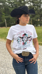 Aztec Steerhead Tee by Wrangler - Henderson's Western Store