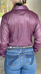 RHC Violet Concealed Zipper Show Shirt - Henderson's Western Store