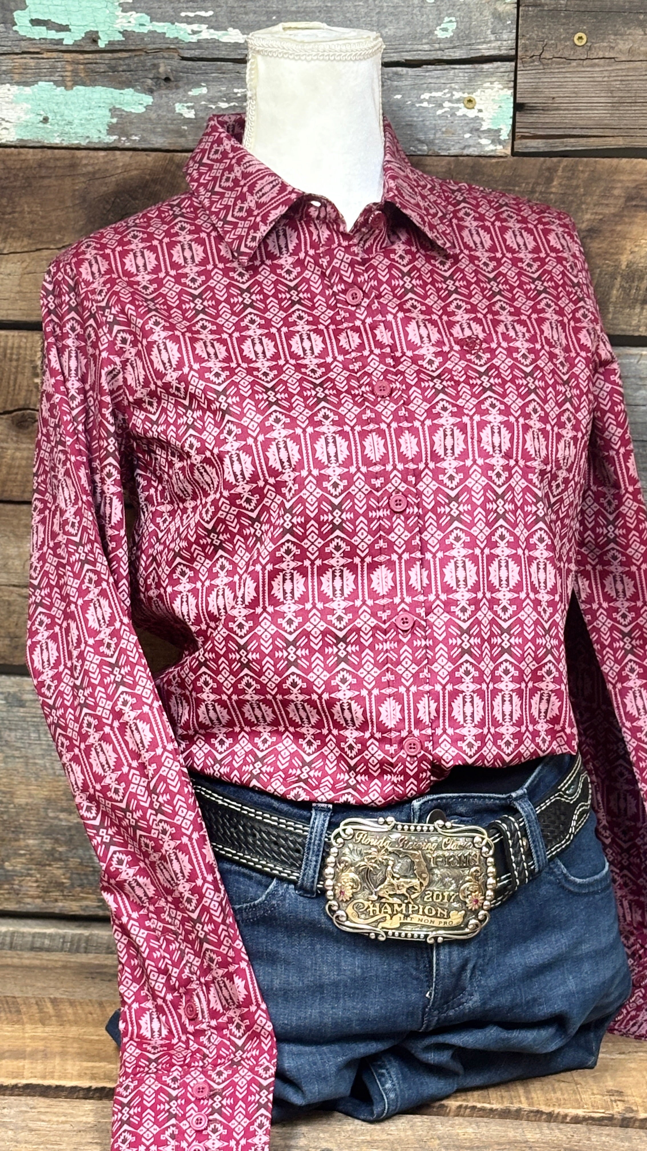 Kirby Stretch Shirt by Ariat ~ Alma - Henderson's Western Store