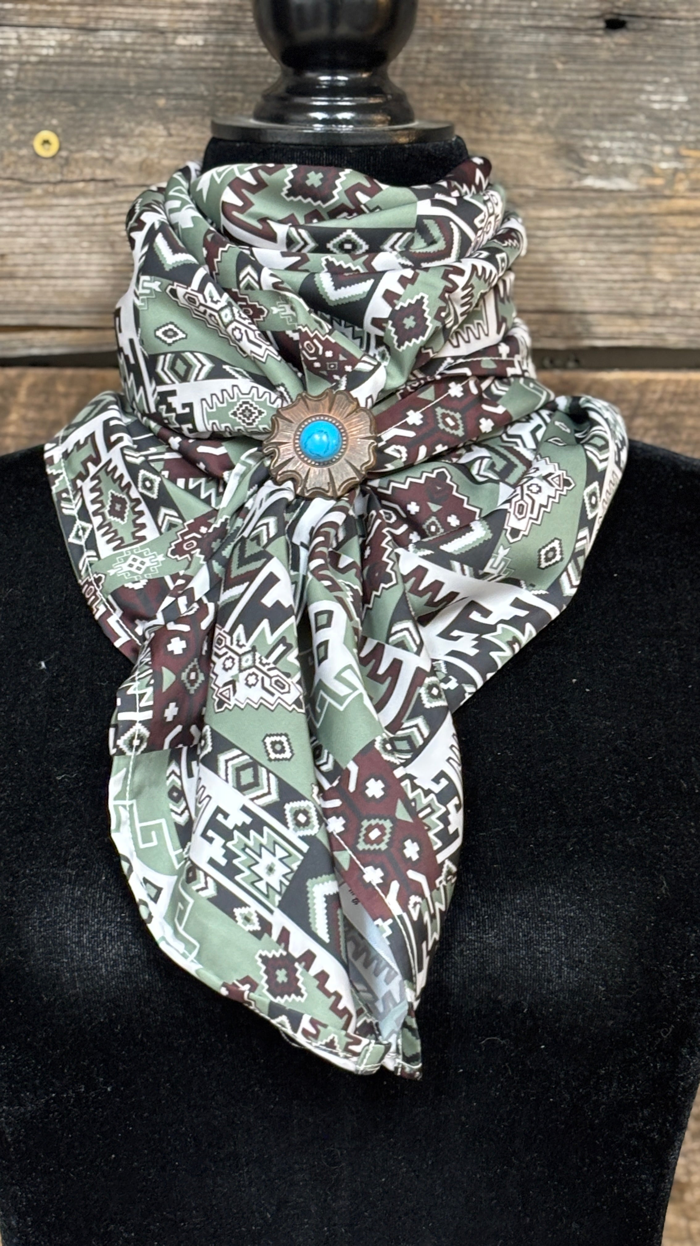 Cruel Denim Wild Rag ~ Sage - Henderson's Western Store