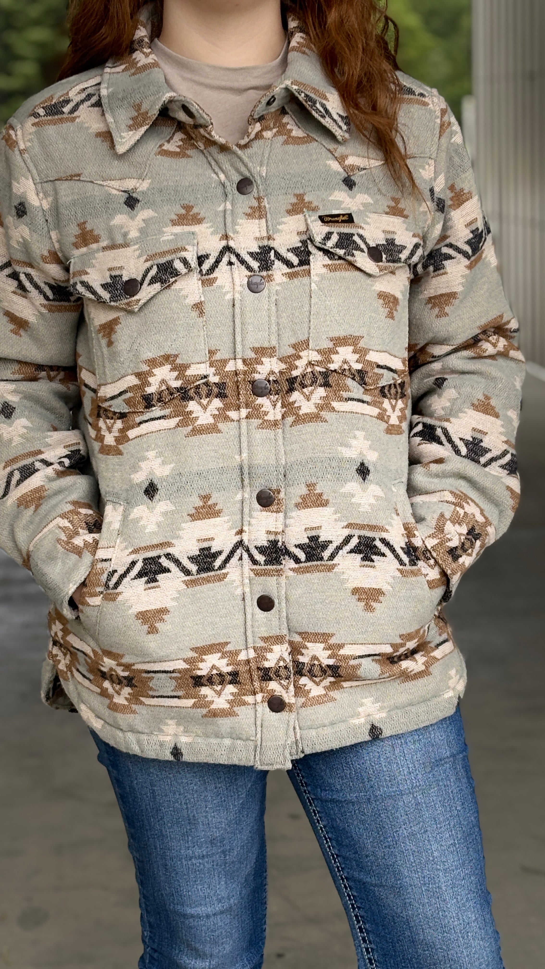 Quilt Lined Jacquard by Wrangler - Henderson's Western Store