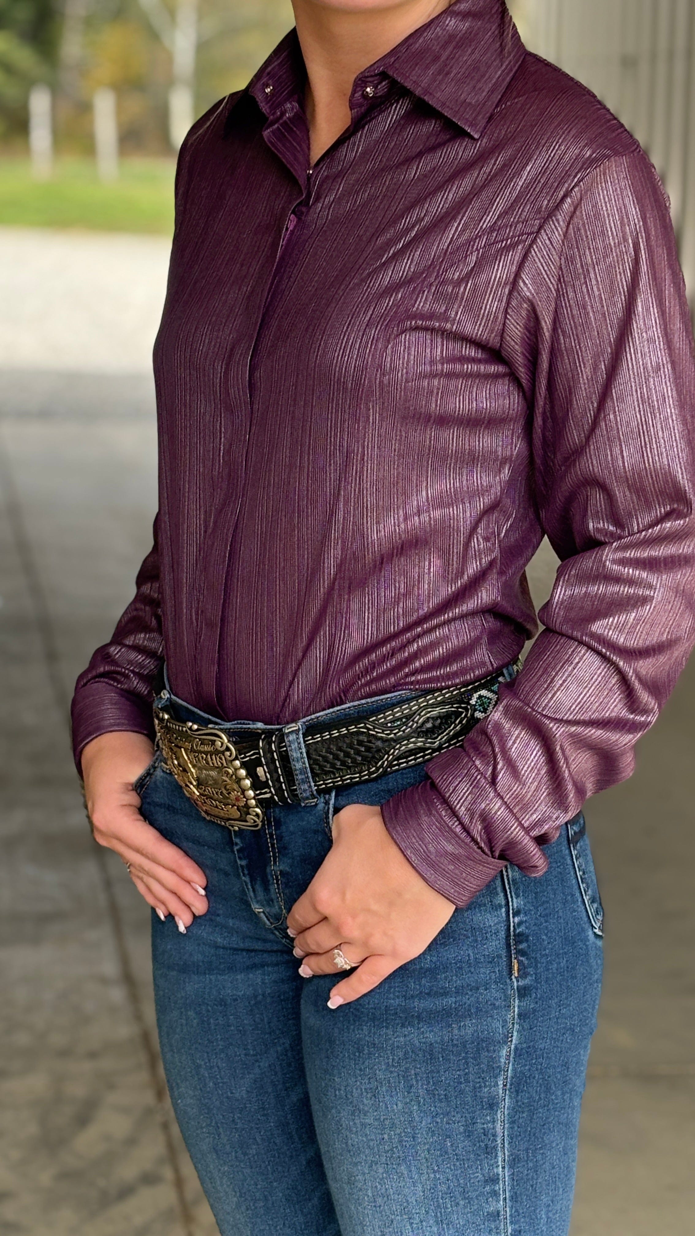 Conceal Zipper Show Shirt