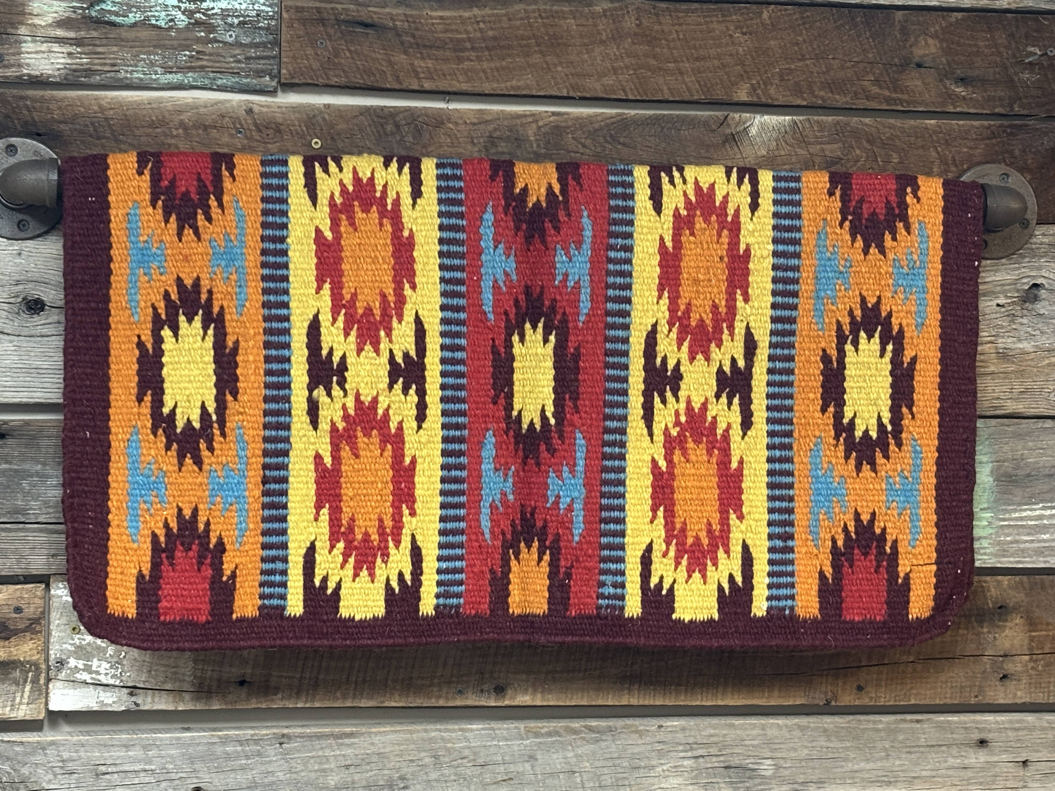 Jolene Wool Saddle Blanket ~ Yellow - Henderson's Western Store
