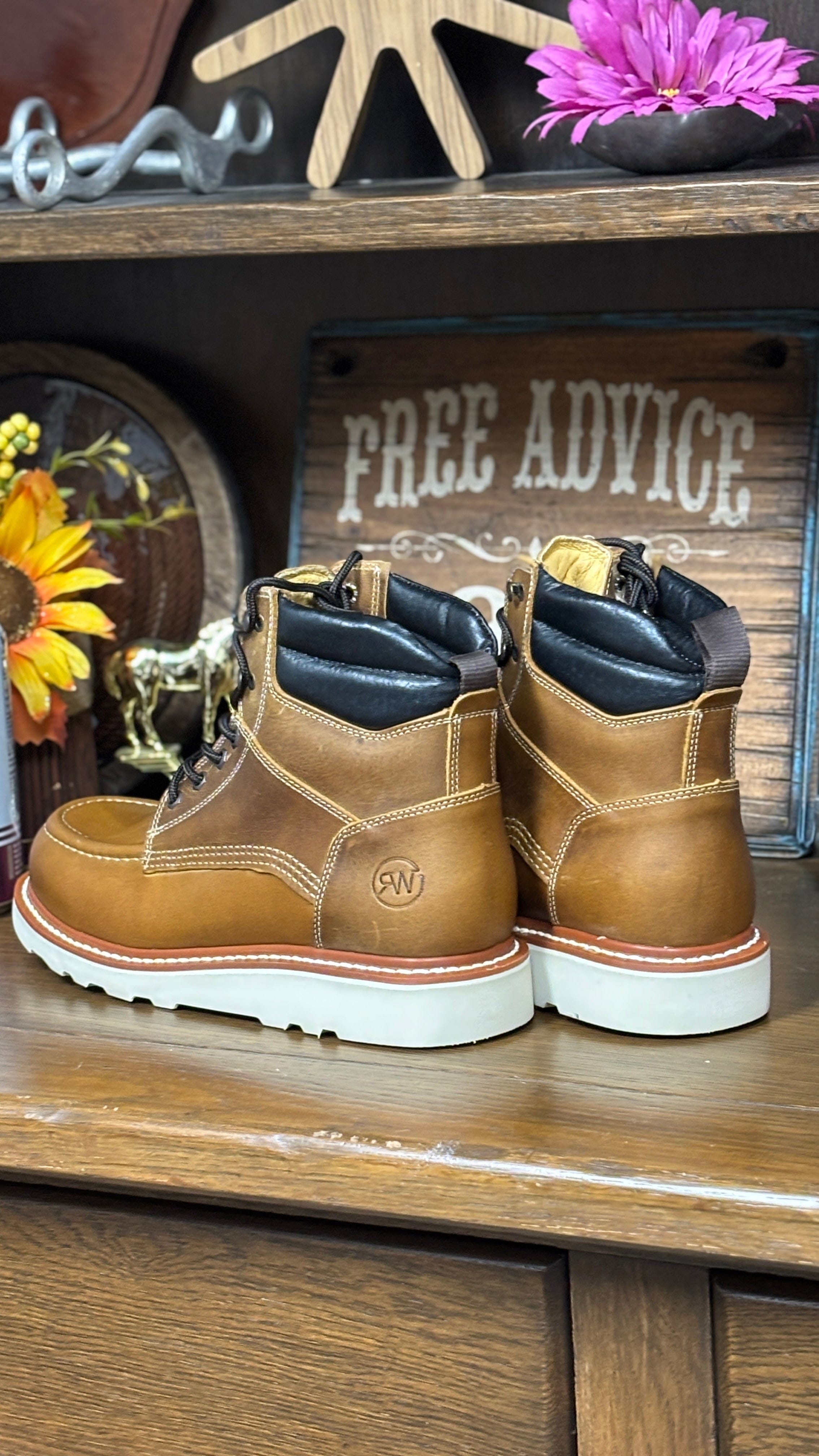 R. Watson Tan Renegade Cowhide Lacer - Henderson's Western Store
