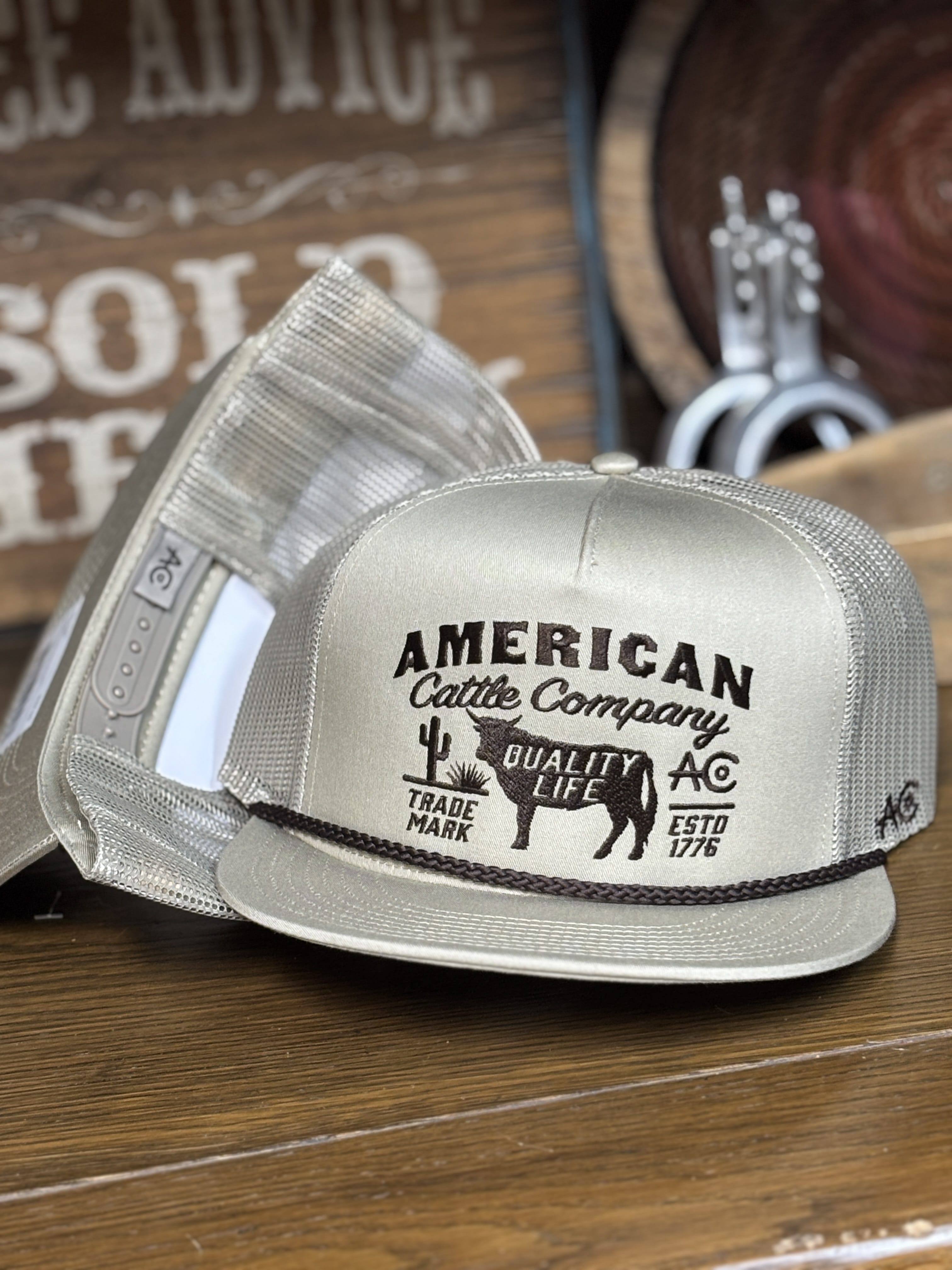 American Cattle Co Ball Caps