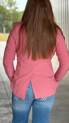 Ladies Solid Blazer by Rock & Roll ~ Rose - Henderson's Western Store