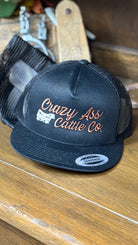 Crazy A** Cattle Co. Cap ~ Burnt Orange - Henderson's Western Store