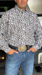 Cinch Plain Weave  ~ White - Henderson's Western Store