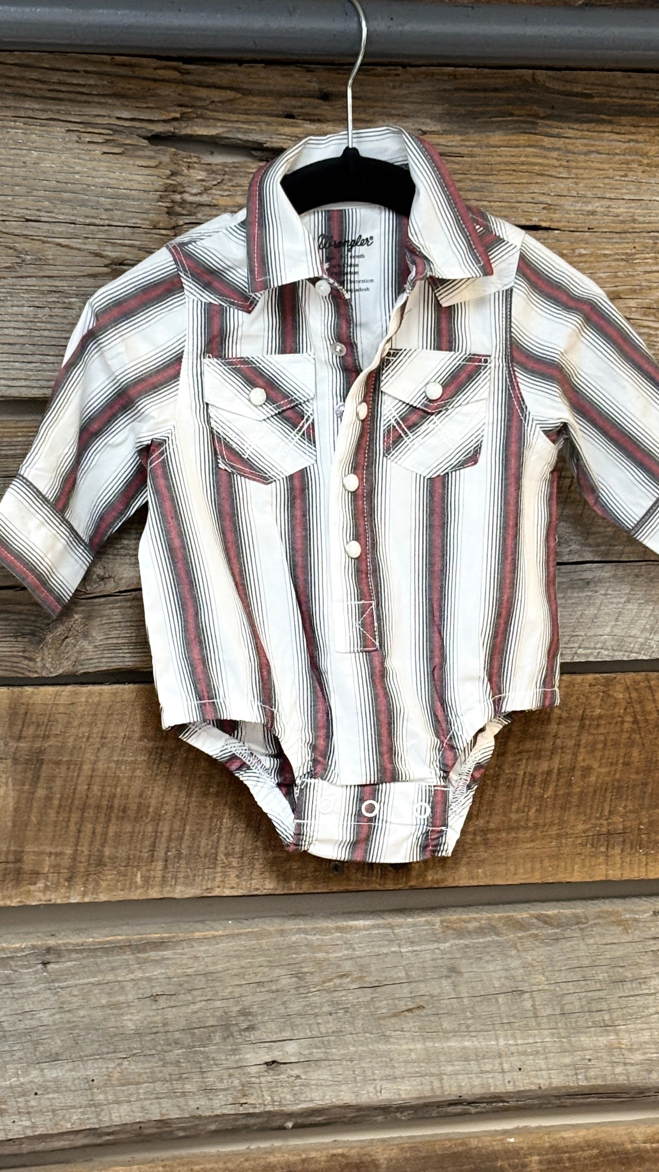 Wrangler Baby Boy Onesie - Henderson's Western Store