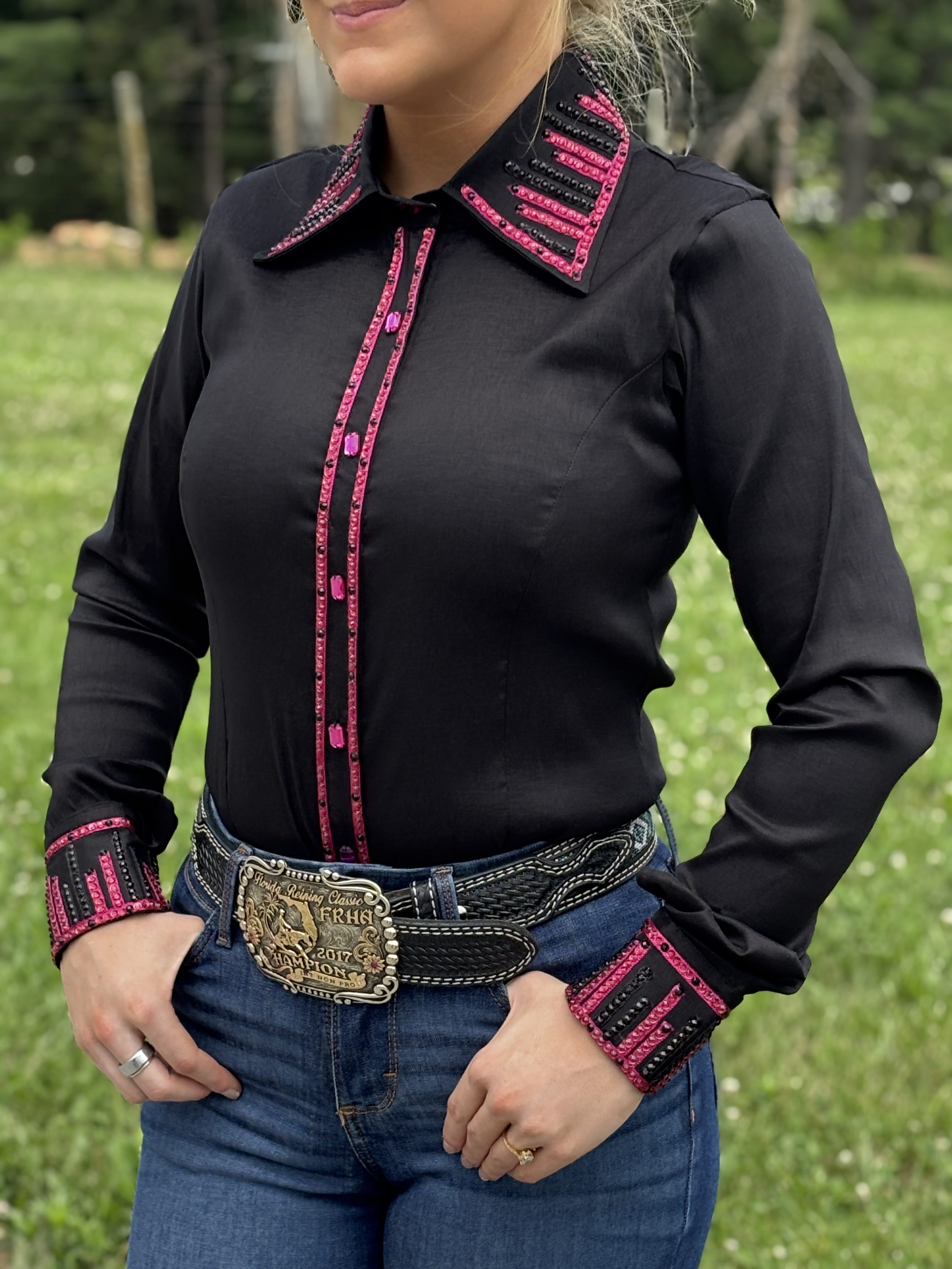 Conceal Zipper Show Shirt