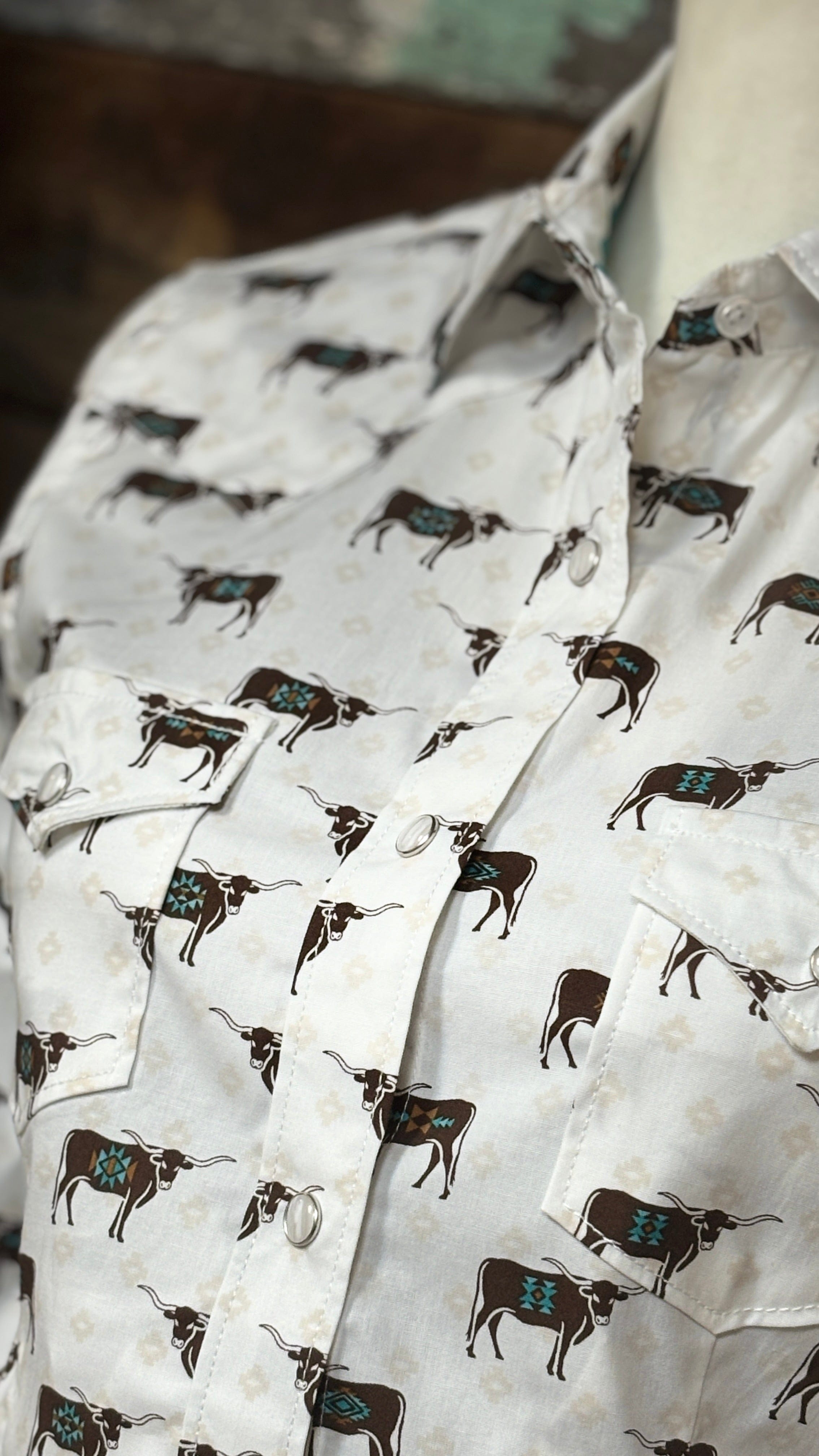 Rough Stock For Her - Steer Print - Henderson's Western Store