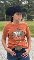 Keepin It Western Tee by Panhandle - Henderson's Western Store