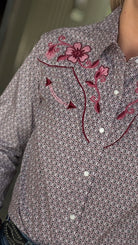 Ladies Rough Stock ~ Maroon - Henderson's Western Store