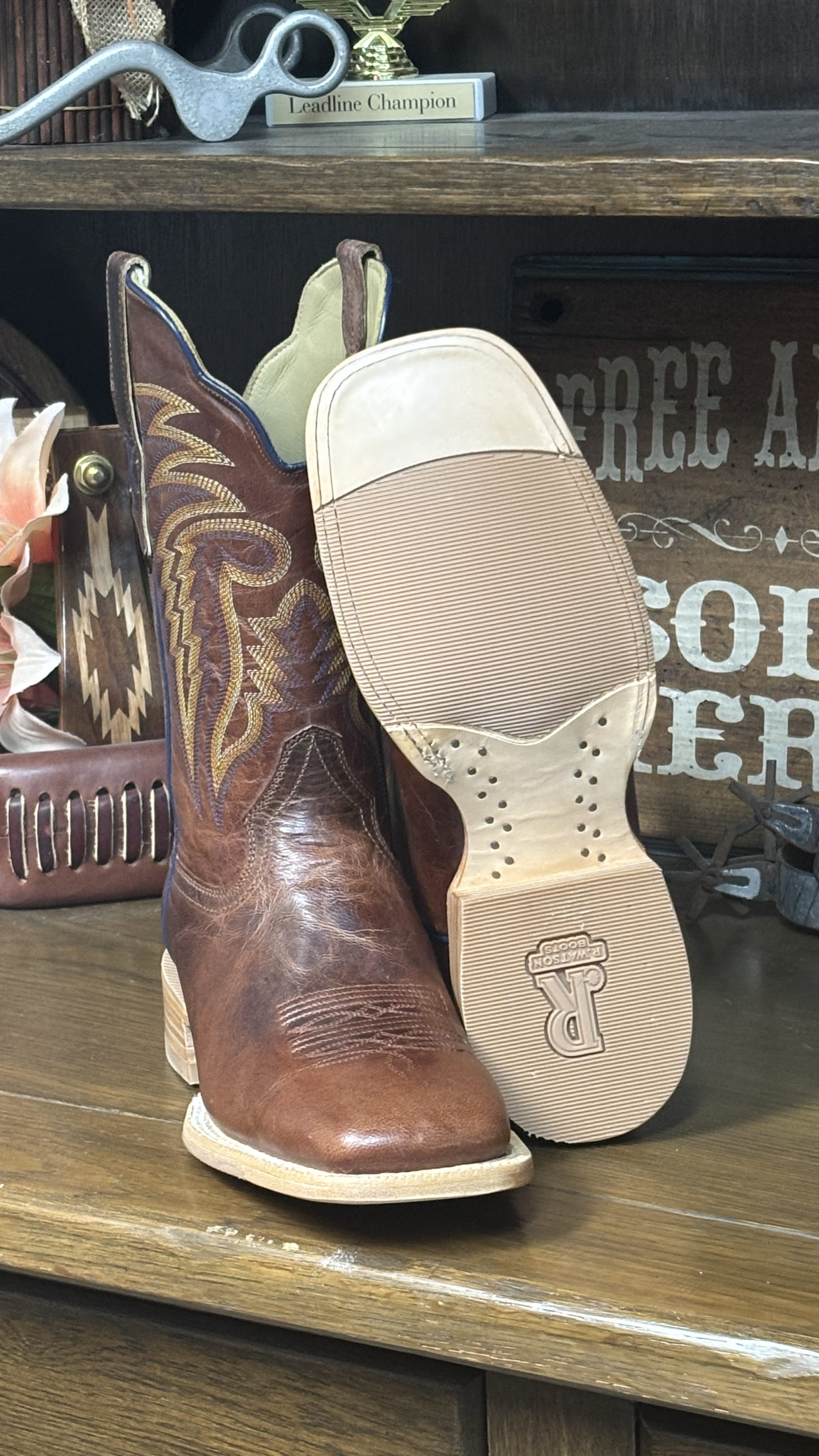 Cognac Goat by R Watson - Henderson's Western Store