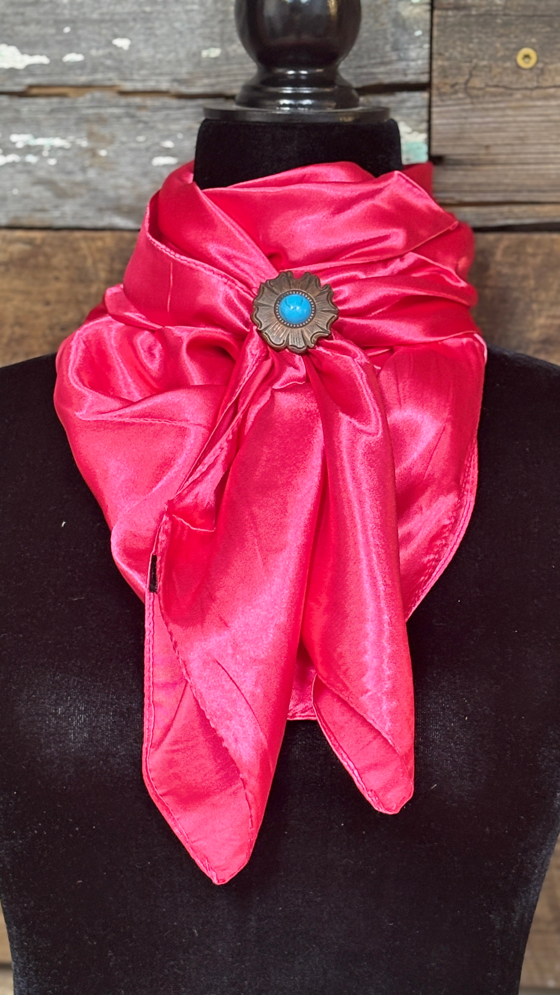 Rodeo Drive Wild Rags/Scarf ~ Hot Pink - Henderson's Western Store