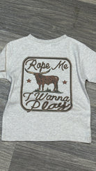 Rope Me I Wanna Play Tee - Henderson's Western Store