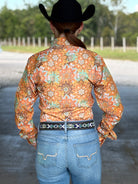 RHC Easy Care Show Shirt ~ Orange - Henderson's Western Store