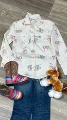 Girl's Wrangler Western Shirt - Henderson's Western Store