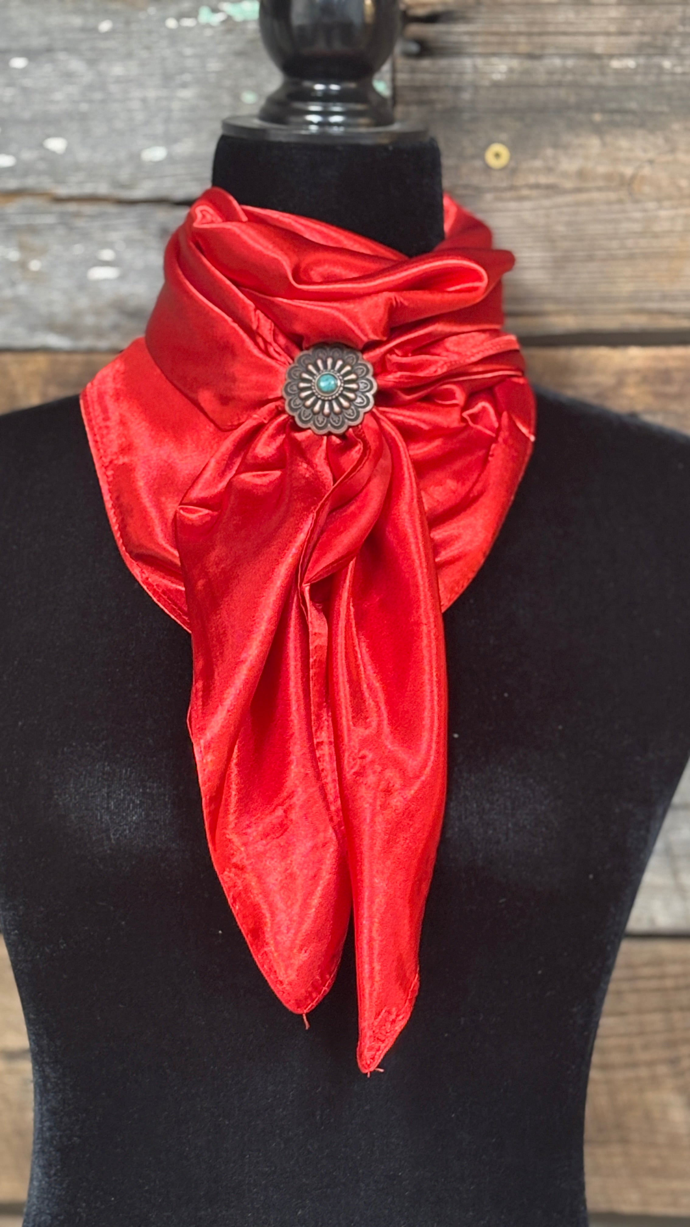 Rodeo Drive Wild Rags/Scarf ~ Red - Henderson's Western Store