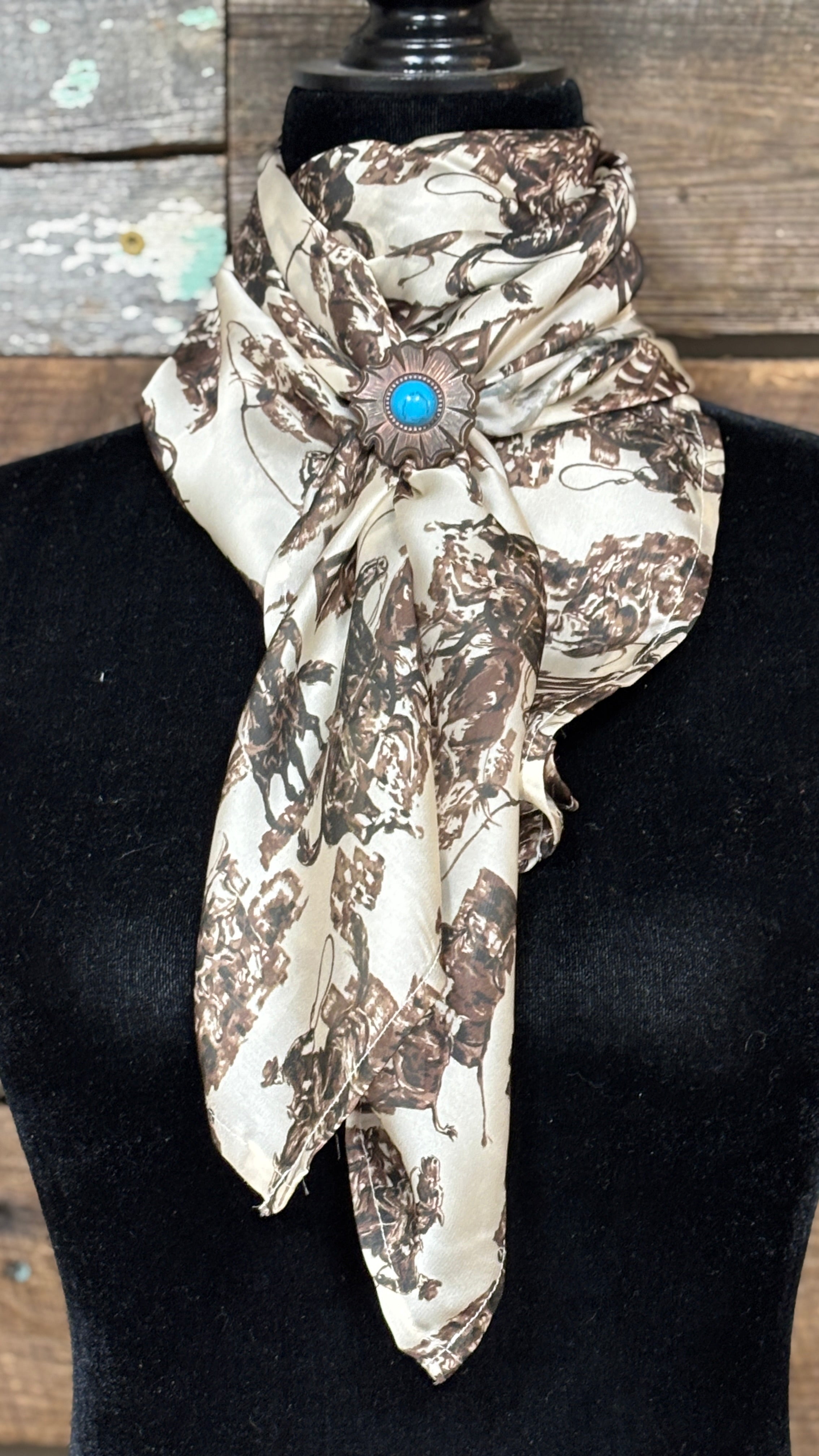 Cruel Denim Wild Rag ~ Cream - Henderson's Western Store