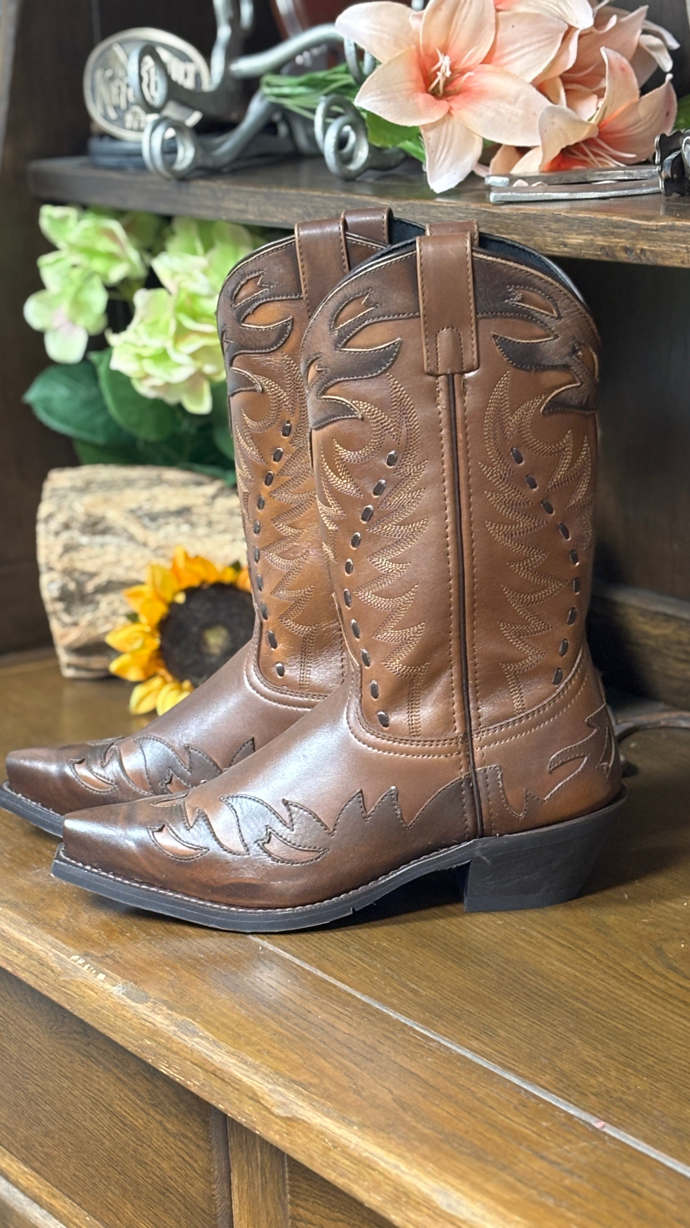 Gentry Leather Boots by Laredo - Henderson's Western Store