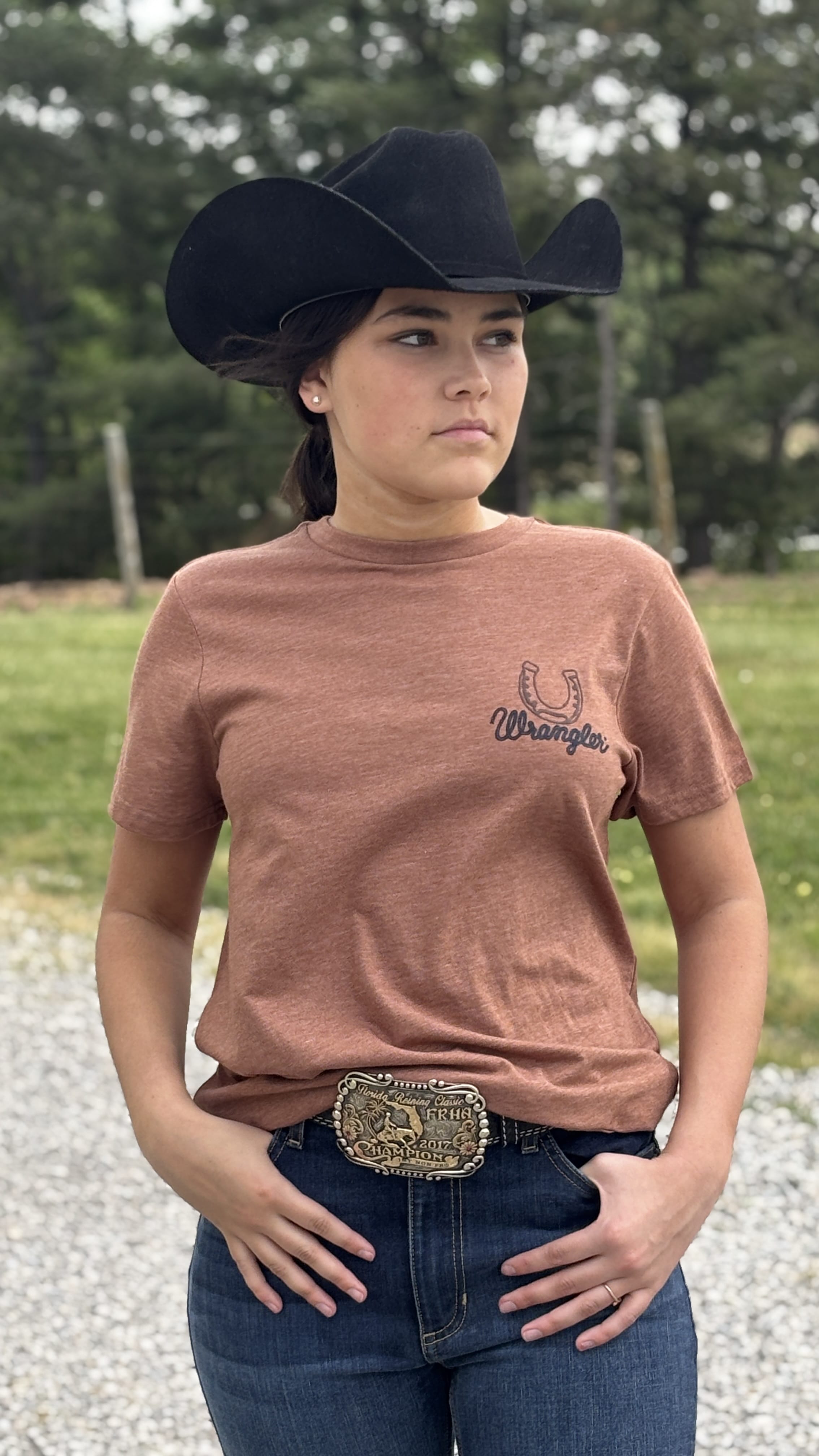 Bucking Graphic Tee by Wrangler - Henderson's Western Store