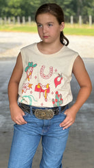 Girl's Wrangler Western Tank - Henderson's Western Store