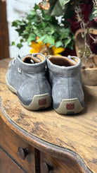 Men's Chukka Driving Moc ~ Grey - Henderson's Western Store