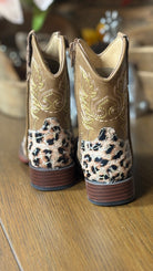 Girl's Glitter Leopard Boots by Roper - Henderson's Western Store