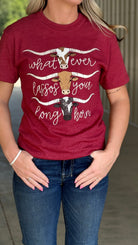 Lasso Your Longhorn Tee - Henderson's Western Store