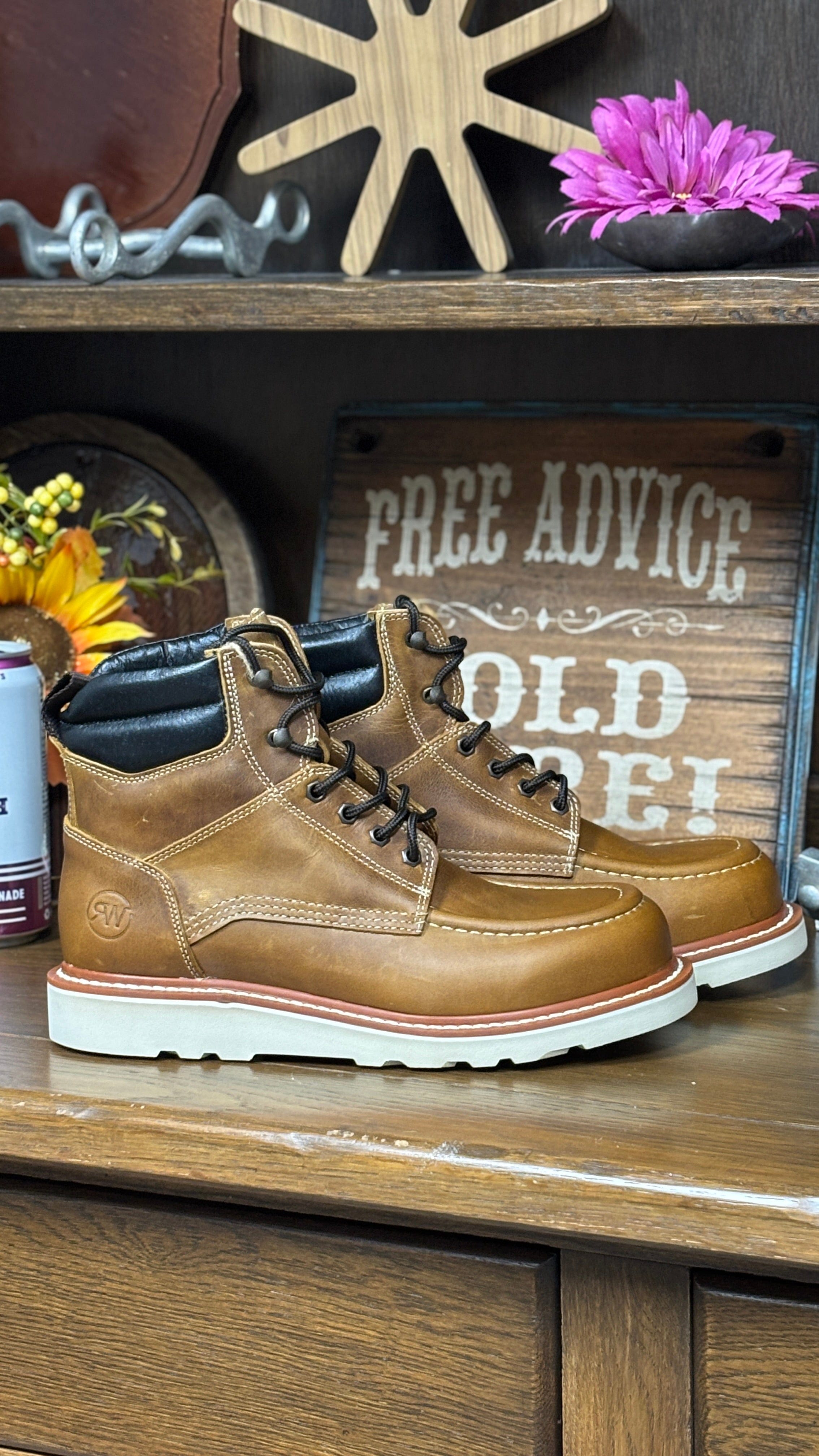 R. Watson Tan Renegade Cowhide Lacer - Henderson's Western Store