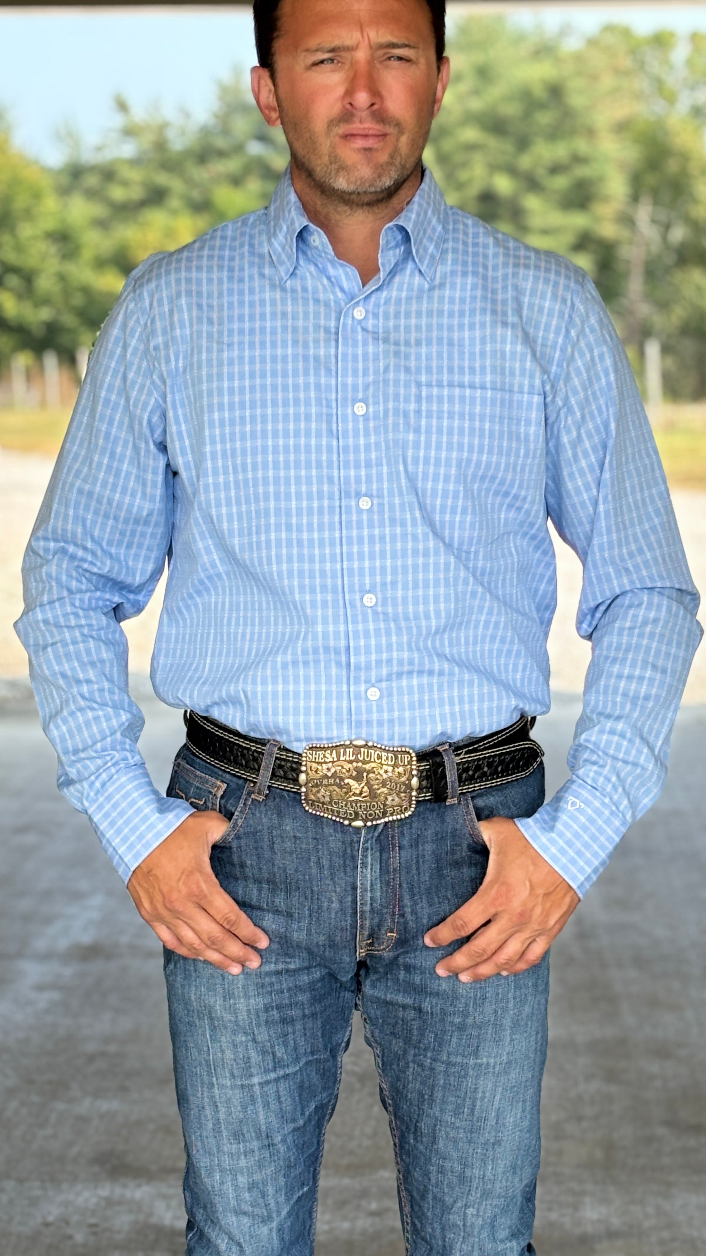 Cody Johnson's Button Down by Wrangler - Henderson's Western Store