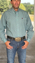 Cinch Plain Weave  ~ Turquoise - Henderson's Western Store