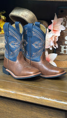 Wyler Boots by Laredo ~ Blue - Henderson's Western Store