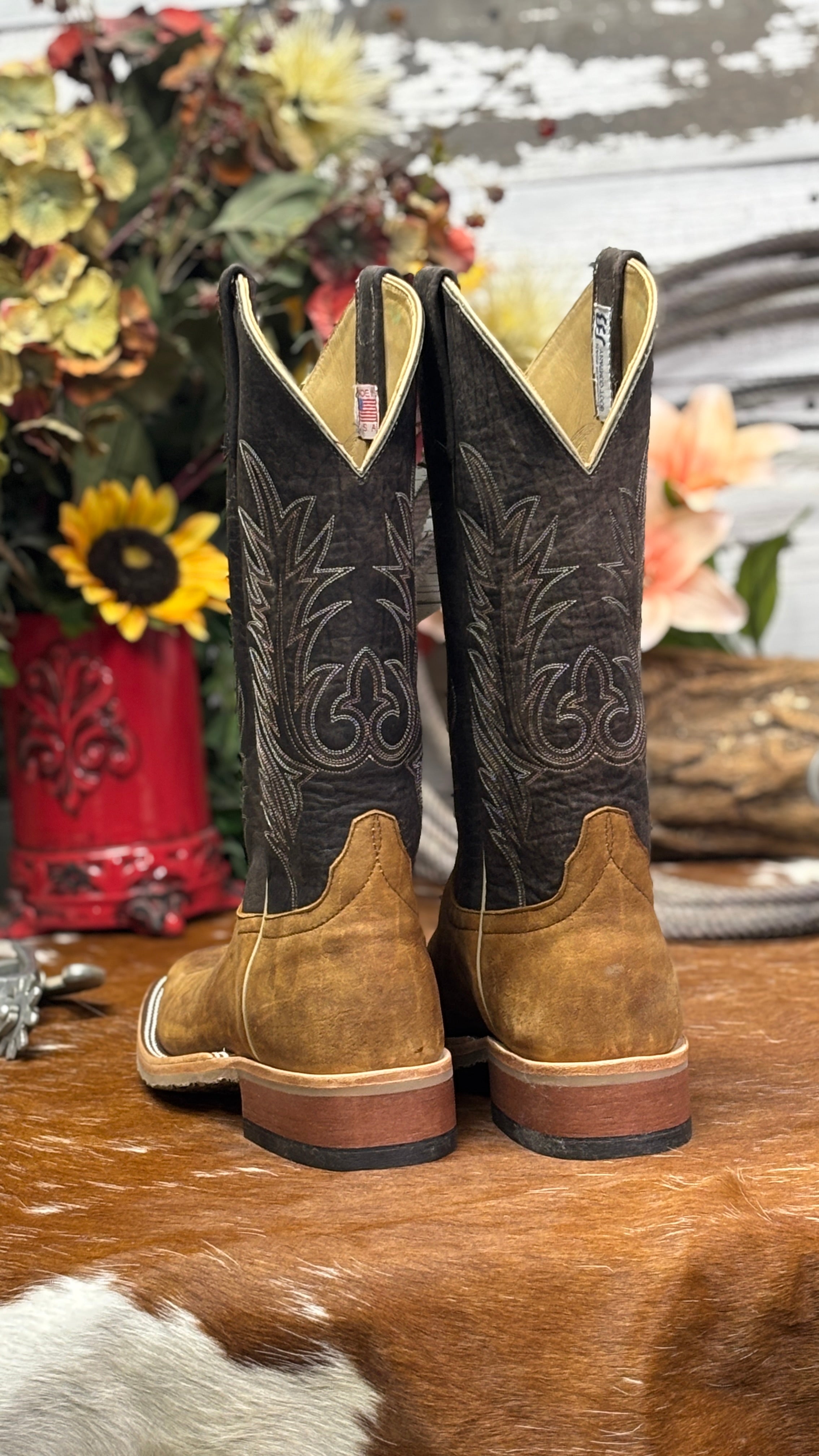 Brahma Bison Anderson Bean Boots - Henderson's Western Store