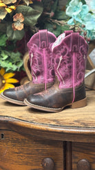 Salina Boots by Dan Post ~ Pink - Henderson's Western Store