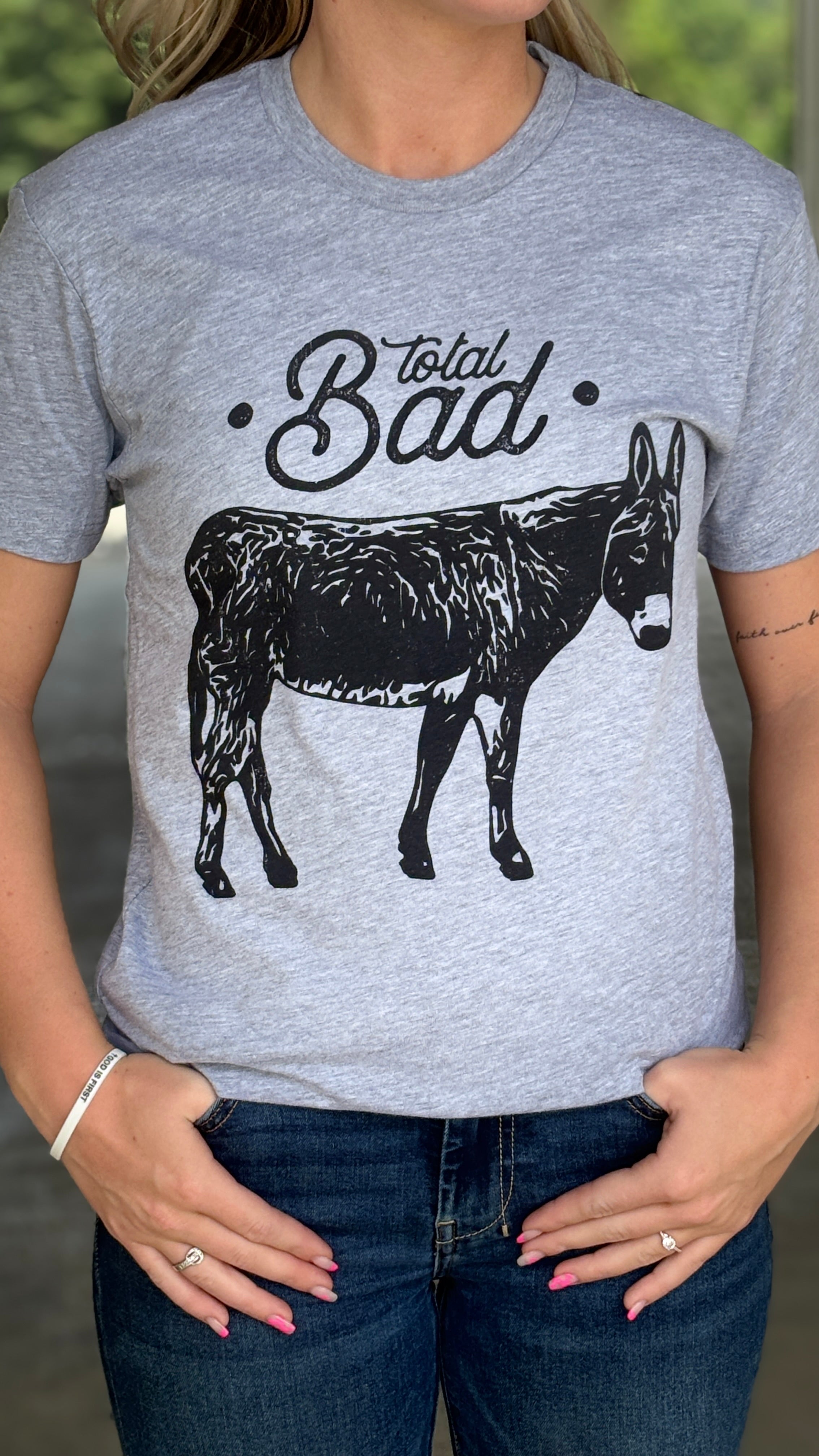 Total Bad A Tee - Henderson's Western Store