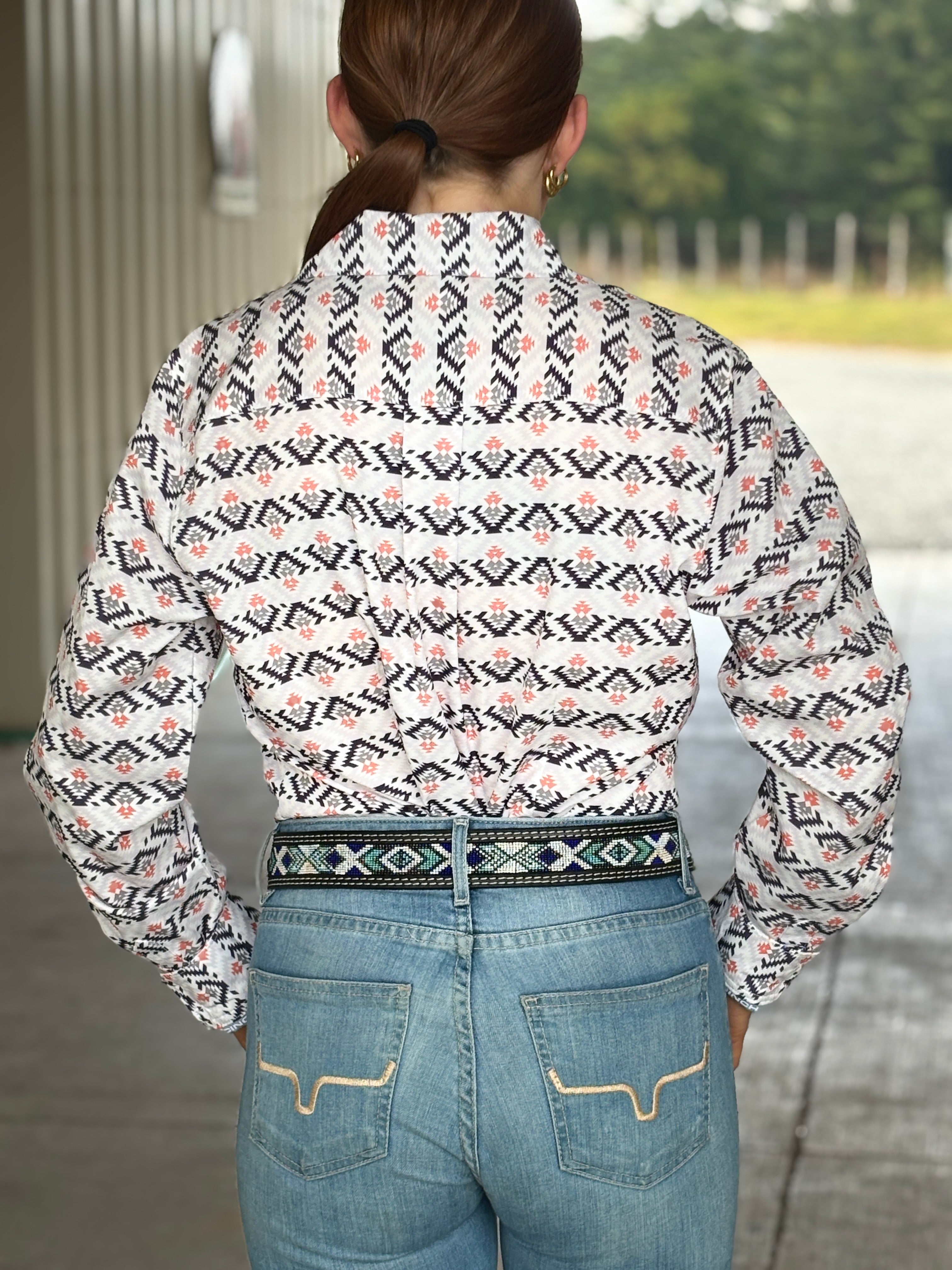 Ladies Cinch Arenaflex ~ Southwest Print - Henderson's Western Store