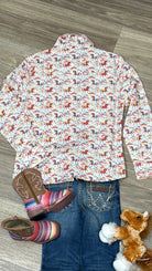 Girl's Print Shirt by Panhandle - Henderson's Western Store