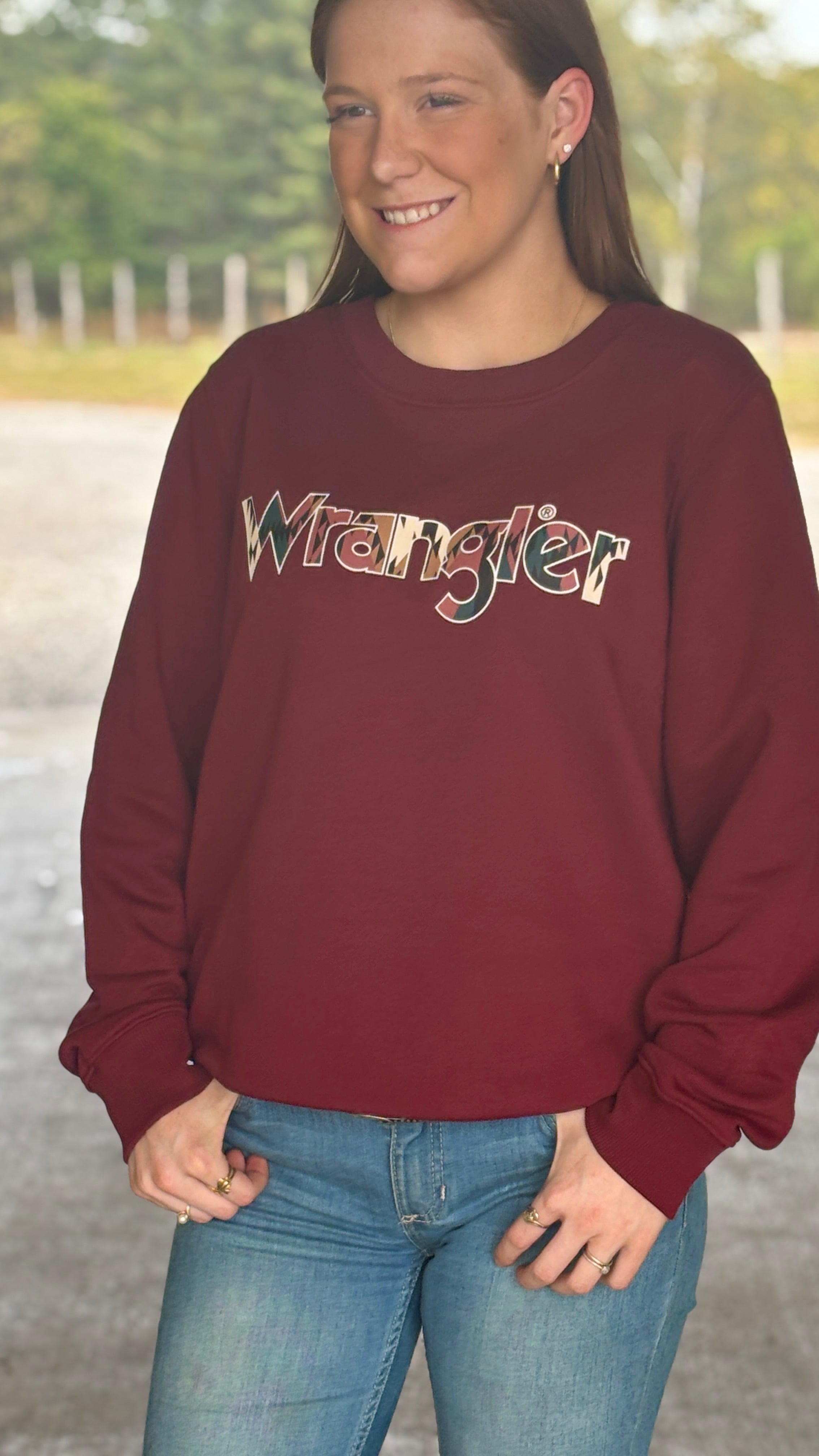 Wrangler Retro Logo Sweatshirt - Henderson's Western Store